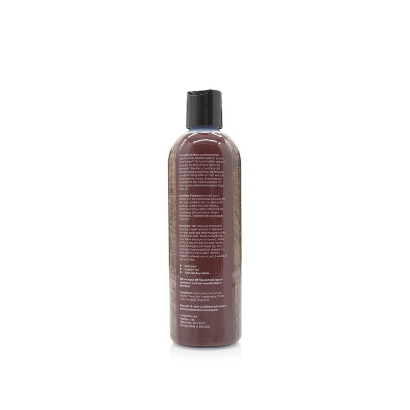 The Coat Handler Clarifying Dog Shampoo, 16 oz - Natural Ingredients, Brightening, Removes Stains and Dirt, Brightens All Coat Colors, Professional Grade Grooming Shampoo, Bulk Concentrated - Image 2